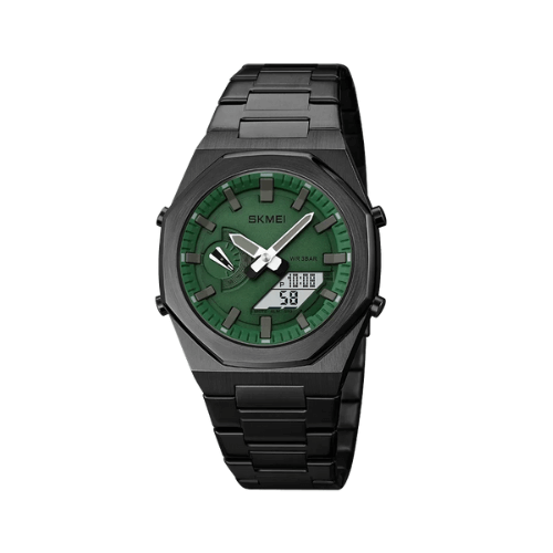 Relógio Masculino ROCS Classic Verde e Branco | 41.1MM