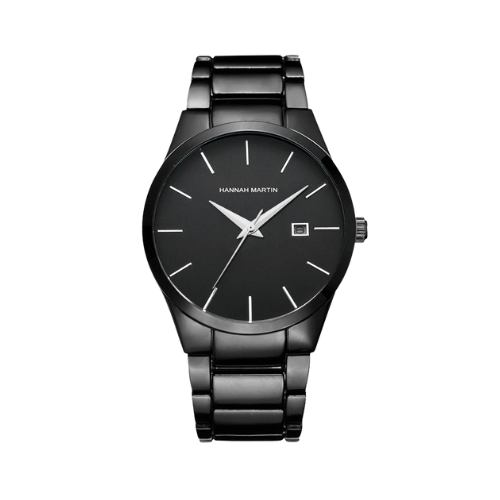 Relógio Minimalista ROCS Belmont Preto Minimalista | 40.5MM