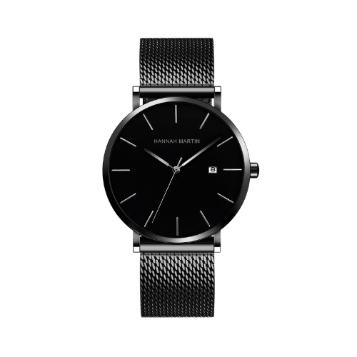 Relógio Minimalista ROCS Royal Full Black | 40MM